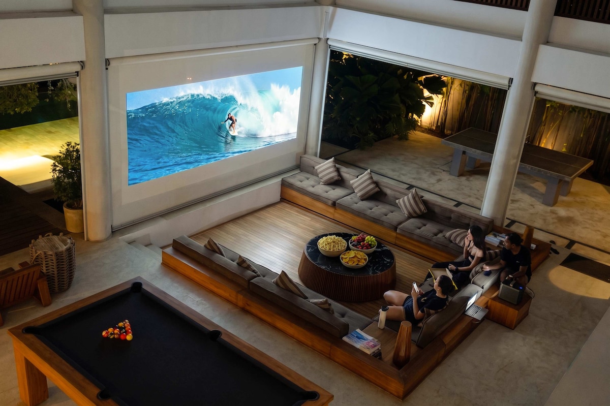 Address Bali Villa pool and lounge space for group days
