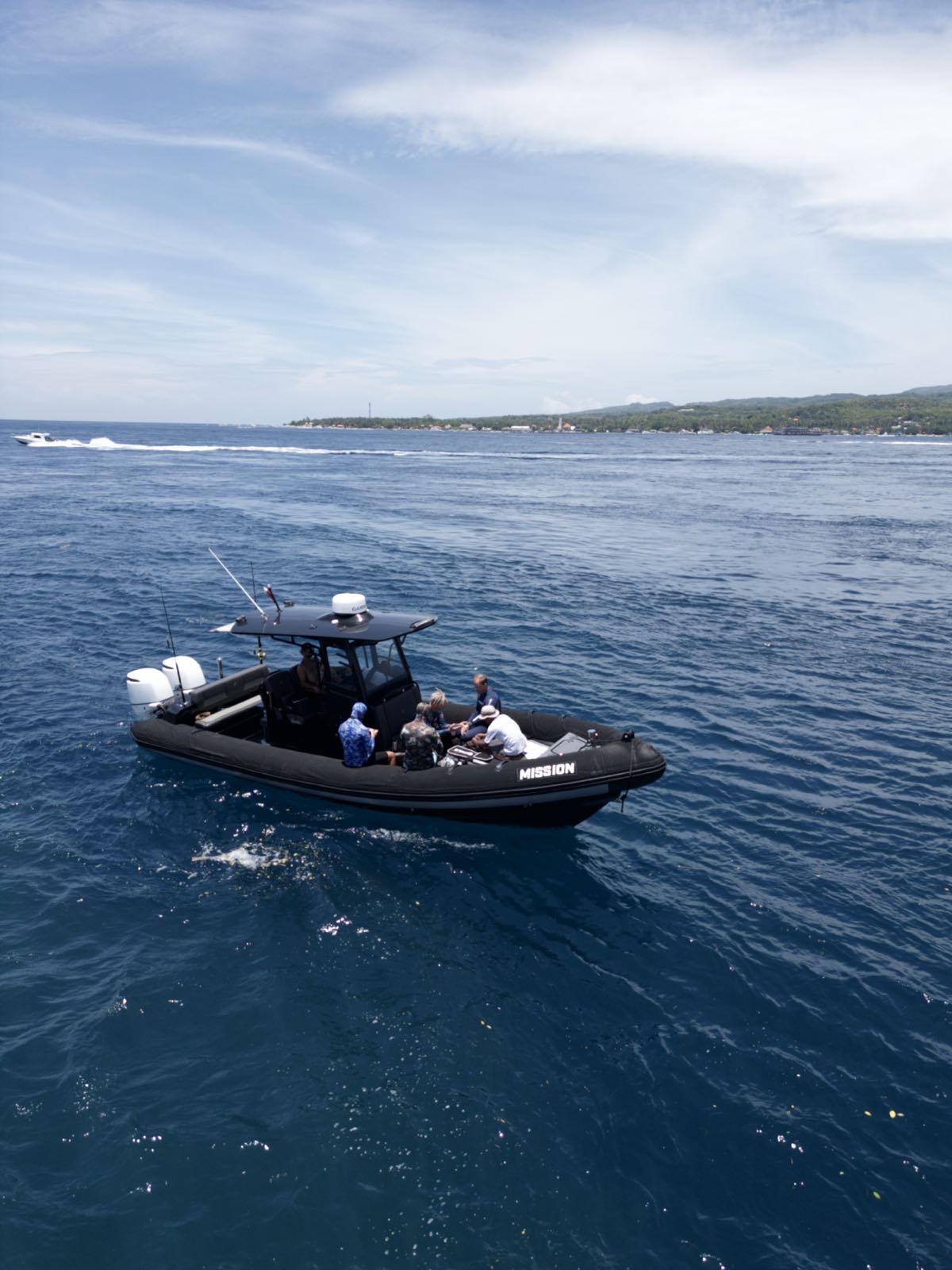 MISSION private boat charter on the water