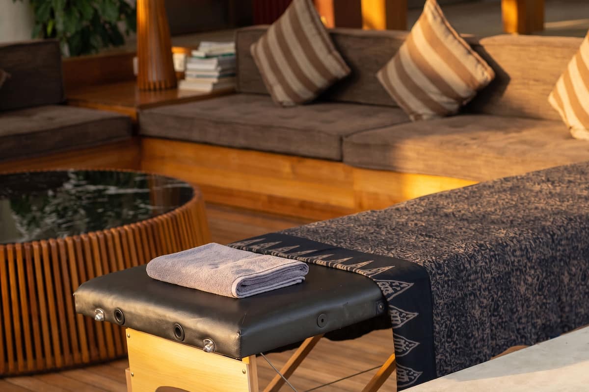 Address Bali Villa poolside service for post-wedding recovery days